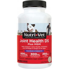 Nutri-Vet Joint Health DS Plus MSM жувальні пігулки для суглобів собак 60 шт (66669)